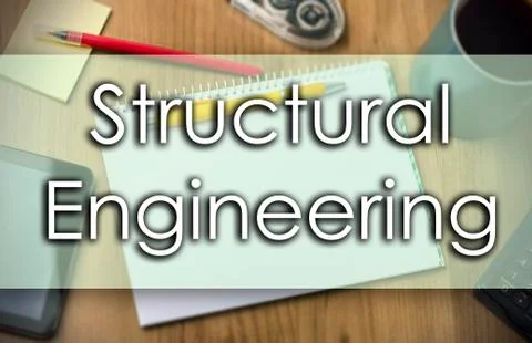 Structural Engineering -  business concept with text Illustrazione stock