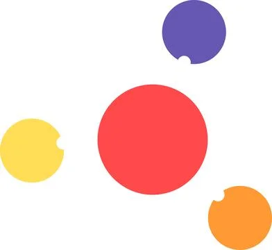 Structural Lattice One Proton Molecule Illustrazione stock