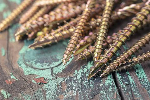 Structural self-tapping screws for Torx 25 bit Foto stock