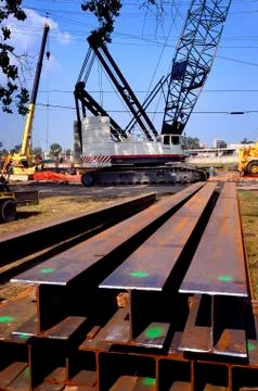 Structural Steel Crane Stock Photos