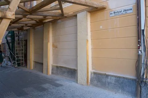 Structural support on a building - Cluj-Napoca - Romania Photos