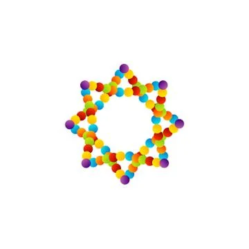 Structure of the atom Stock Illustration