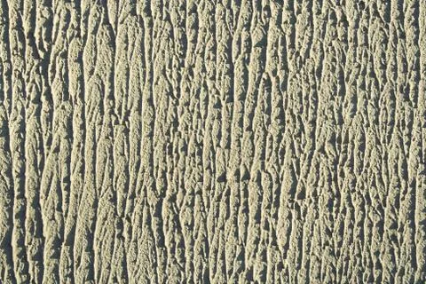 Structure of beige cement plaster, background. Stock Photos