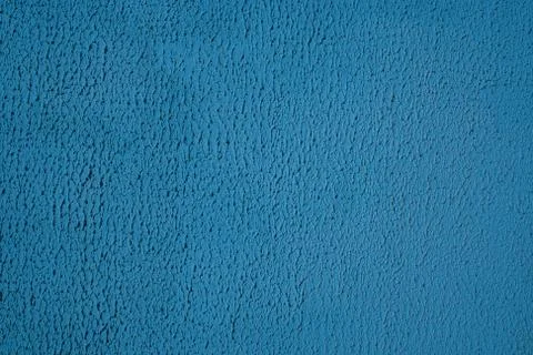 Structure of Blue cement plaster, background Stock Photos
