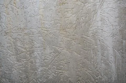 Structure of blue coloured cement plaster, background. Stock Photos