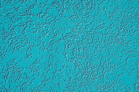 Structure of blue coloured cement plaster, background. Foto stock