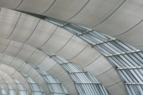 Structure Building design steel Foto stock