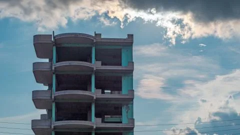 Structure of building under construction Stock-Fotos