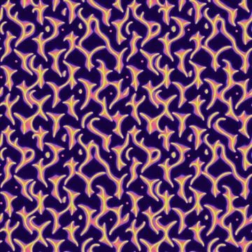 Structure of decorative intricate lines, rhombuses, circles. Modern Luxury Gr Stock Illustration