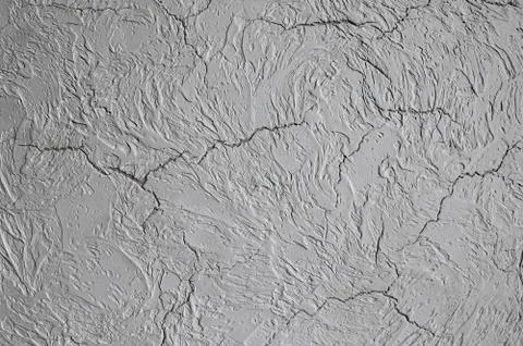 Structure of decorative plaster Stock Photos