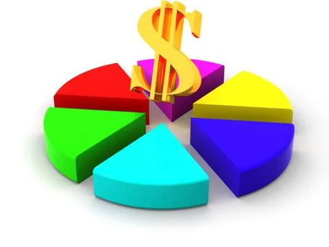 Structure with dollar. 3d Structure with dollar. 3d Copyright: xZoonar.com... Stockfoto's