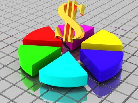 Structure with dollar. 3d Structure with dollar. 3d Copyright: xZoonar.com... Stock Photos