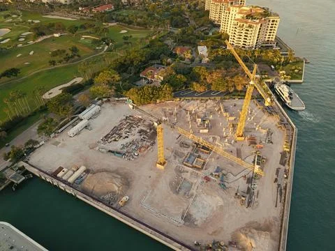 Structure engineering building site. Formwork construction architecture Stock Photos