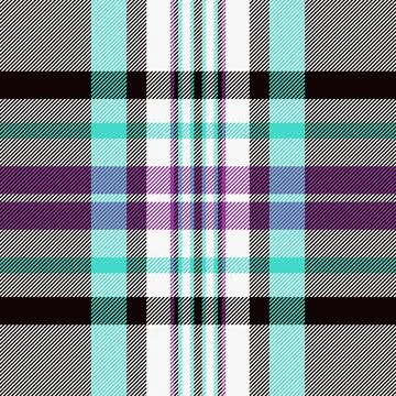 Structure fabric check vector, wallpaper textile texture seamless. Website .. Illustrazione stock