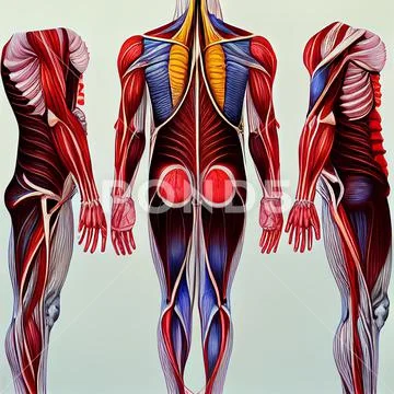 The structure of human muscles and tendons Royalty Free 219890654 Biology Diagrams