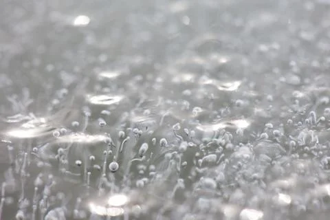 The structure of ice macro image Stock Photos