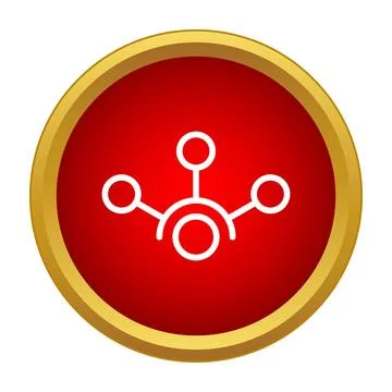 Structure icon representing network connection and technology イラスト素材
