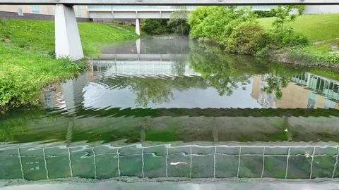Structure That Joins the Two Separate Facilities - Syracuse, NY 库存影片 336480428