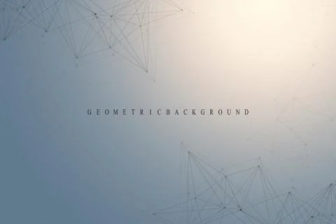 Structure molecule and communication. Dna, atom, neurons. Scientific molecule Stock Illustration