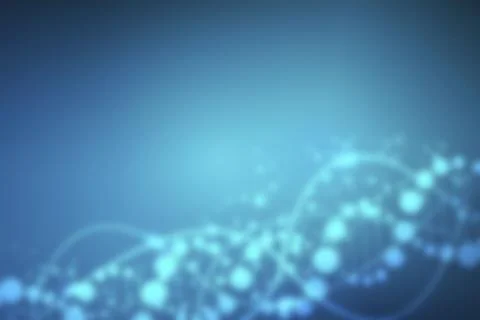 Structure molecule and communication. Dna, atom, neurons. Scientific concep.. Stock Illustration