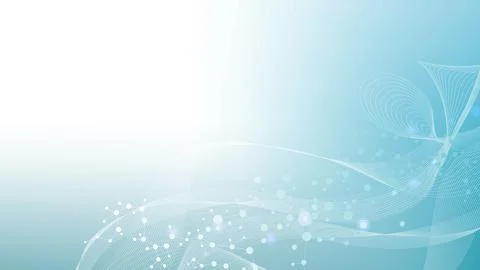 Structure molecule and communication. Dna, atom, neurons. Scientific concept for Stock Illustration