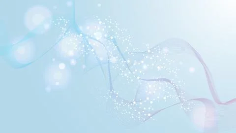Structure molecule and communication Dna, atom, neurons. Science concept for Stock Illustration