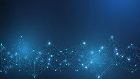 Structure molecule and communication. Dna, atom, neurons. Scientific concept for Stock Illustration