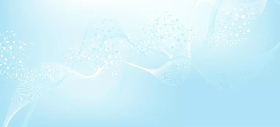 Structure molecule and communication Dna, atom, neurons. Science concept for Stock Illustration