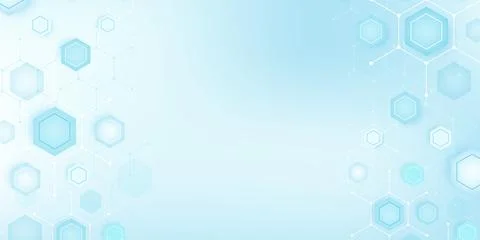 Structure molecule and communication Dna, atom, neurons. Science concept for Illustrazione stock