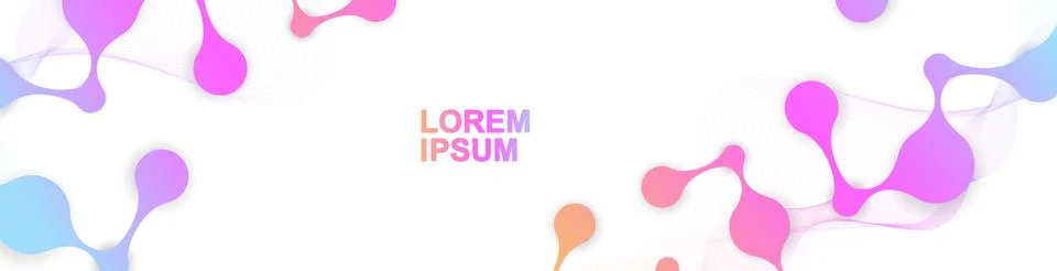 Structure molecule and communication Dna, atom, neurons. Science concept for Stock Illustration