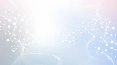 Structure molecule and communication Dna, atom, neurons. Science concept for Stock Illustration