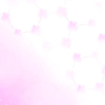 Structure Molecule and Communication. Scientific Background with Atom, Neurons Illustrazione stock