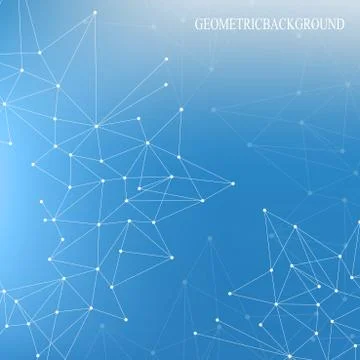 Structure molecule atom dna and communication background. Concept of neurons Stock Illustration