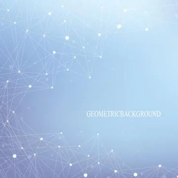 Structure molecule atom dna and communication background. Concept of neurons Stock Illustration