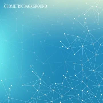 Structure molecule atom dna and communication background. Concept of neurons Stock Illustration