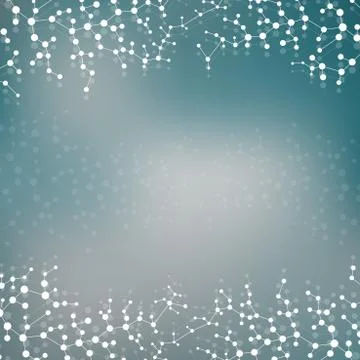 Structure molecule of DNA and neurons. Abstract background. Medicine, science イラスト素材