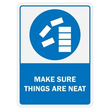 Structure Neat Sign Stock Illustration