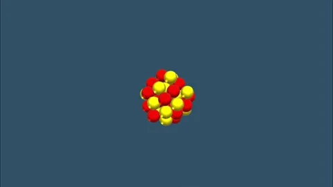 Structure of nucleus Stock Footage 270431001