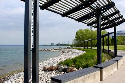 Structure over the Skyway Foto stock