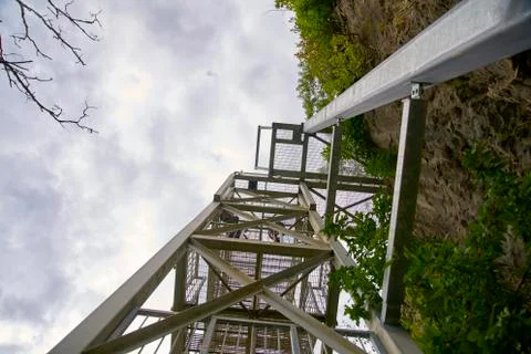 Structure in the park Stock Photos