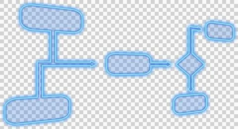 Structure of pedigree chart Illustrazione stock