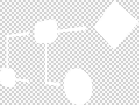 Structure of pedigree chart Illustrazione stock