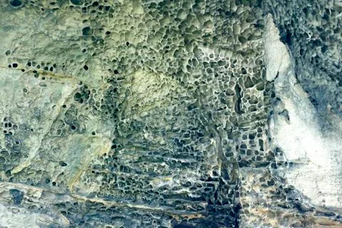 Structure of sandstone rock Stock Photos