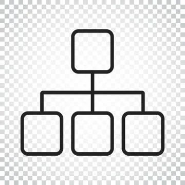 Structure simple flat icon. Vector illustration on white background. Simple b Stock Illustration
