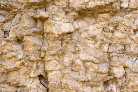 The structure of the surface of natural stone in the canyon of mountain rocks Stock Photos