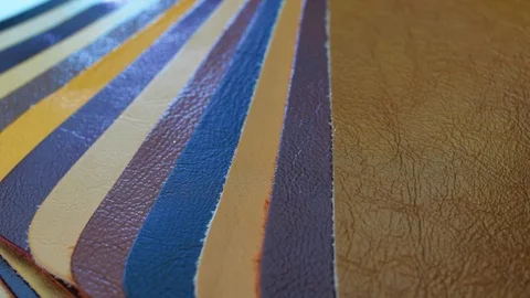 Structure, texture and surface pattern of rotation samples of skin Stock Footage 82723434