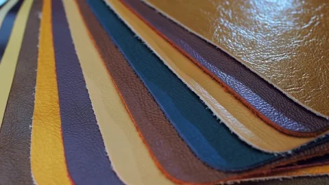 Structure, texture and surface pattern of rotation samples of skin Stock Footage 82723445