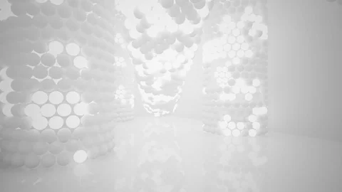 The structure of the white spheres. DNA.  Видео 83638479