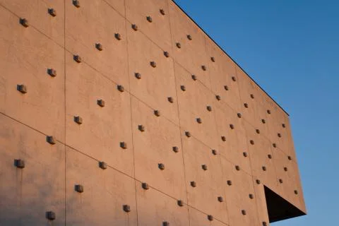 Structured building wall Stock Photos