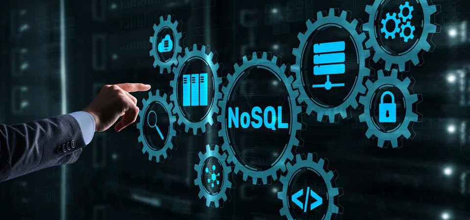 Structured Query Language. Database Technology Concept. NoSQL Stock Photos